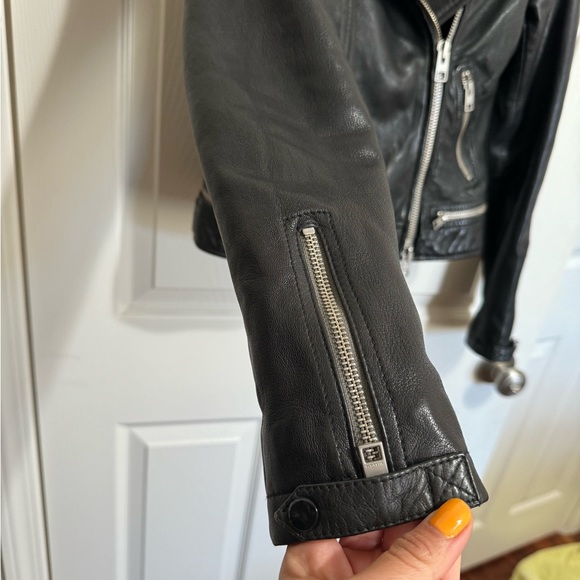 All Saints Leather Jacket - Picture 2 of 6